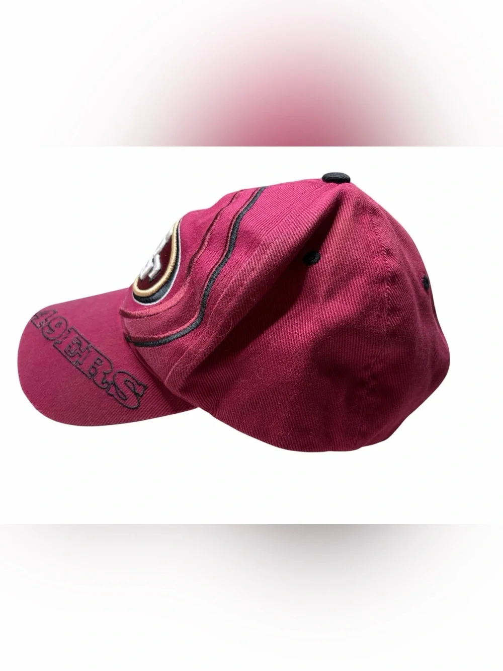 🏈🍂Vintage burgundy San Francisco 49ers baseball cap